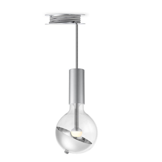 Home Sweet Home Hanging lamp Move Me - Pulley Sphere 5.5W 2700K silver