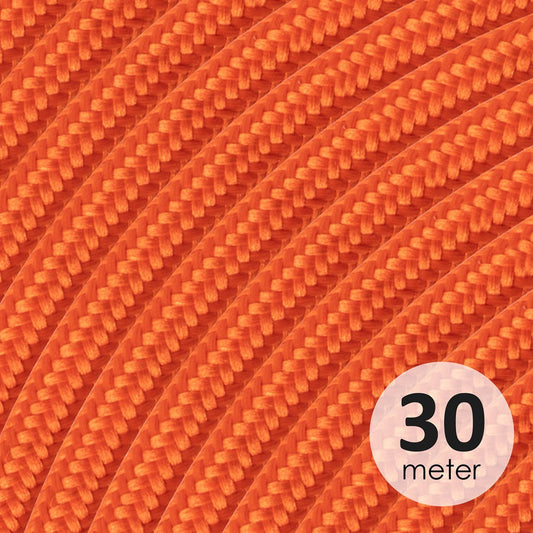 Home Sweet Home Iron cord, orange, roll of 30 meters.