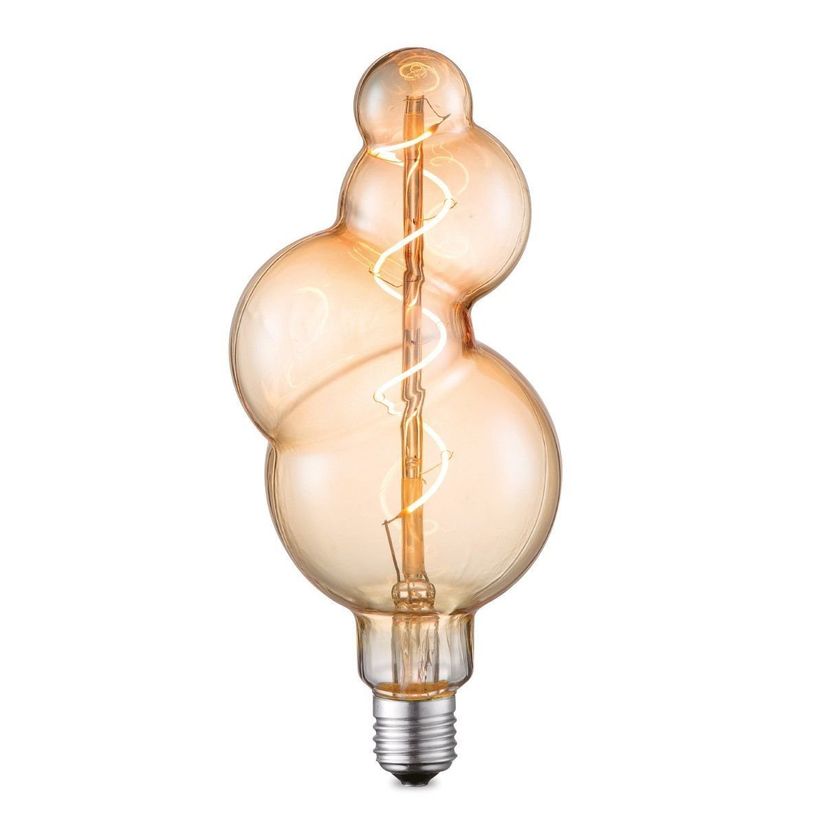 Home Sweet Home dimmable LED Bubble Spiral E27 4W 280Lm 2700K Amber