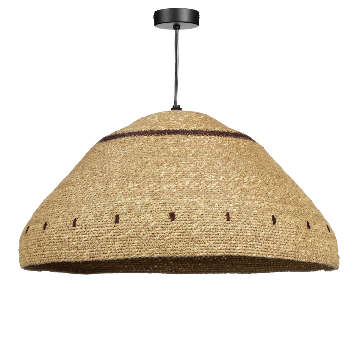 Joulz Hanging lamp - H22 x Ø41 cm - Jute - Light brown