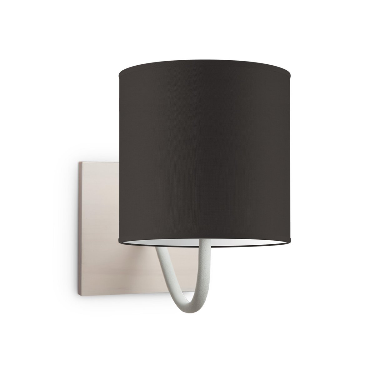 Home Sweet Home Wall Lamp - Beach E27 Lampshade chocolate 16cm