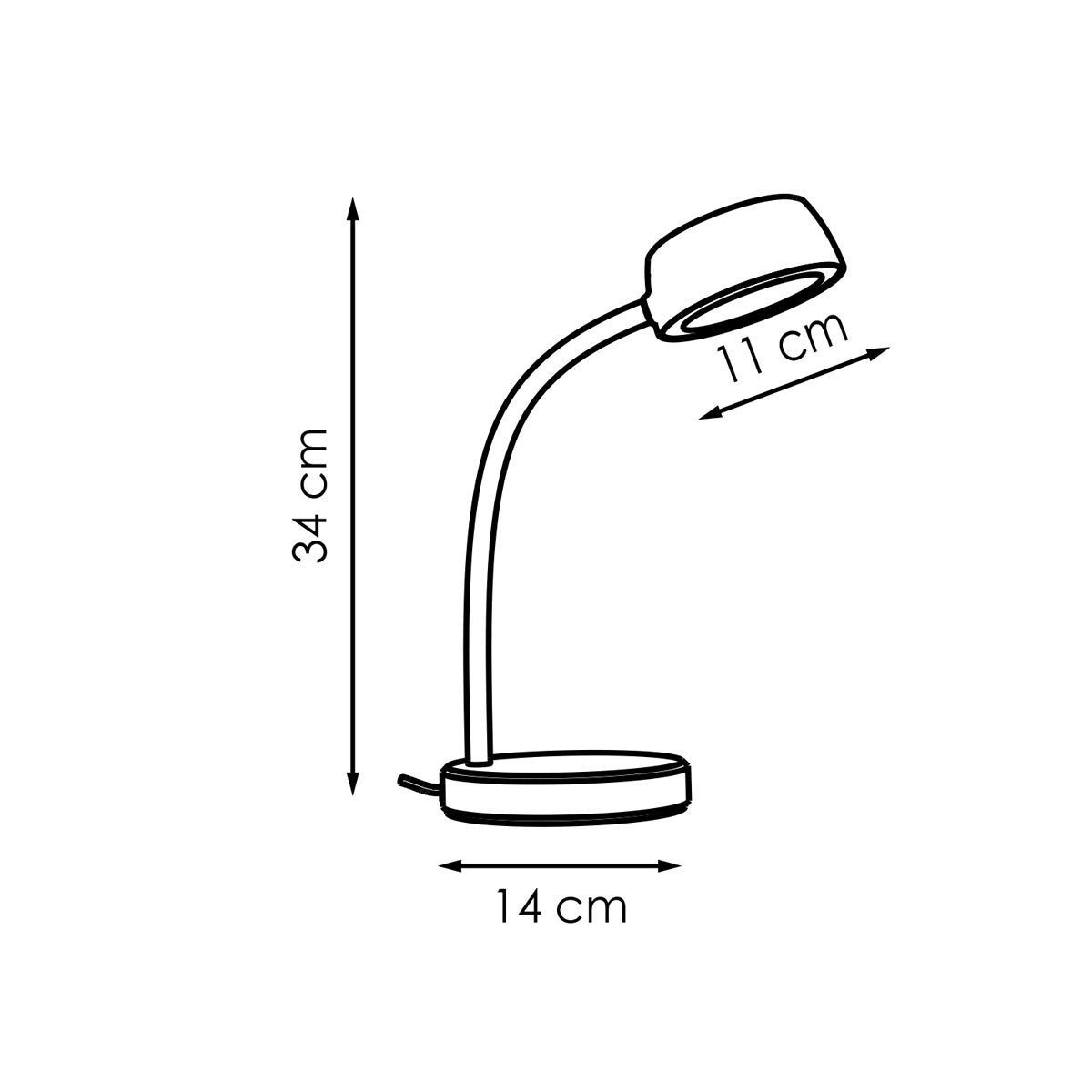 Home Sweet Home - Ajo LED Desk Lamp 5W Black