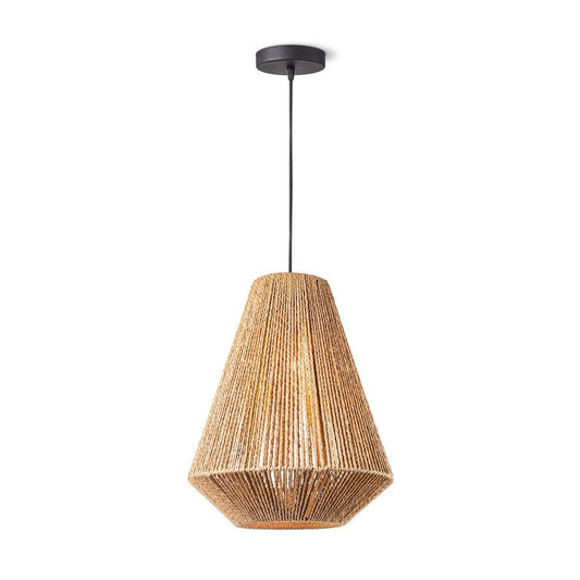 Home Sweet Home Hanging lamp Vela - wood - 33x33x146cm