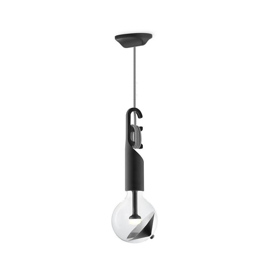 Home Sweet Home Hanging lamp Move Me - Twist Cone 5.5W 2700K black-black