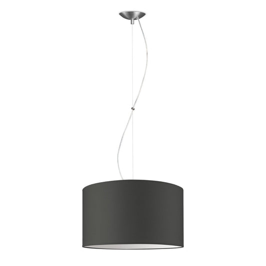 Home Sweet Home hanging lamp Deluxe with lampshade, E27, anthracite, 40cm