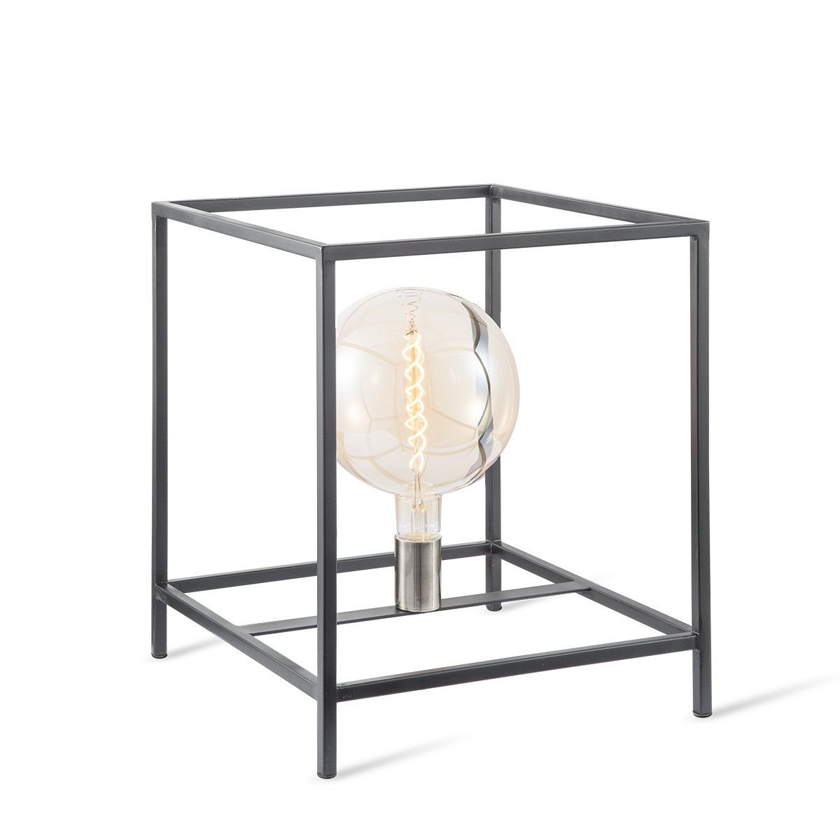 Home Sweet Home Modern table lamp Kaso - Black - 35x35x40cm