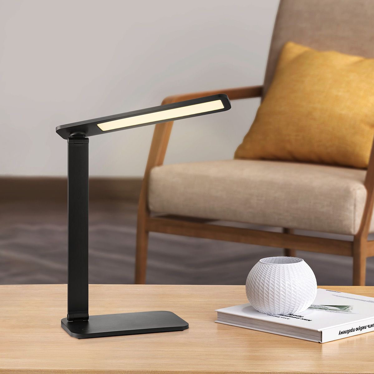 Home Sweet Home - Talia LED Desk Lamp 6W Black - Adjustable