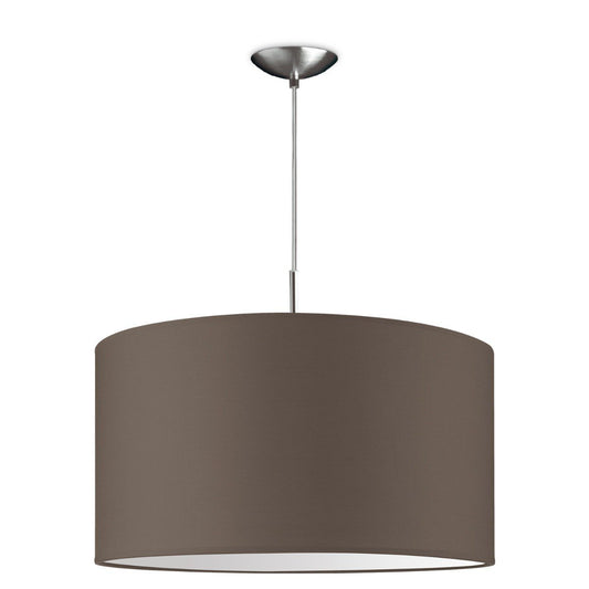 Home Sweet Home hanging lamp Tube Deluxe, E27, taupe, 50cm