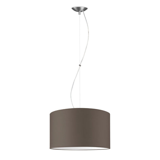 Home Sweet Home hanglamp Deluxe met lampenkap, E27, taupe, 40cm