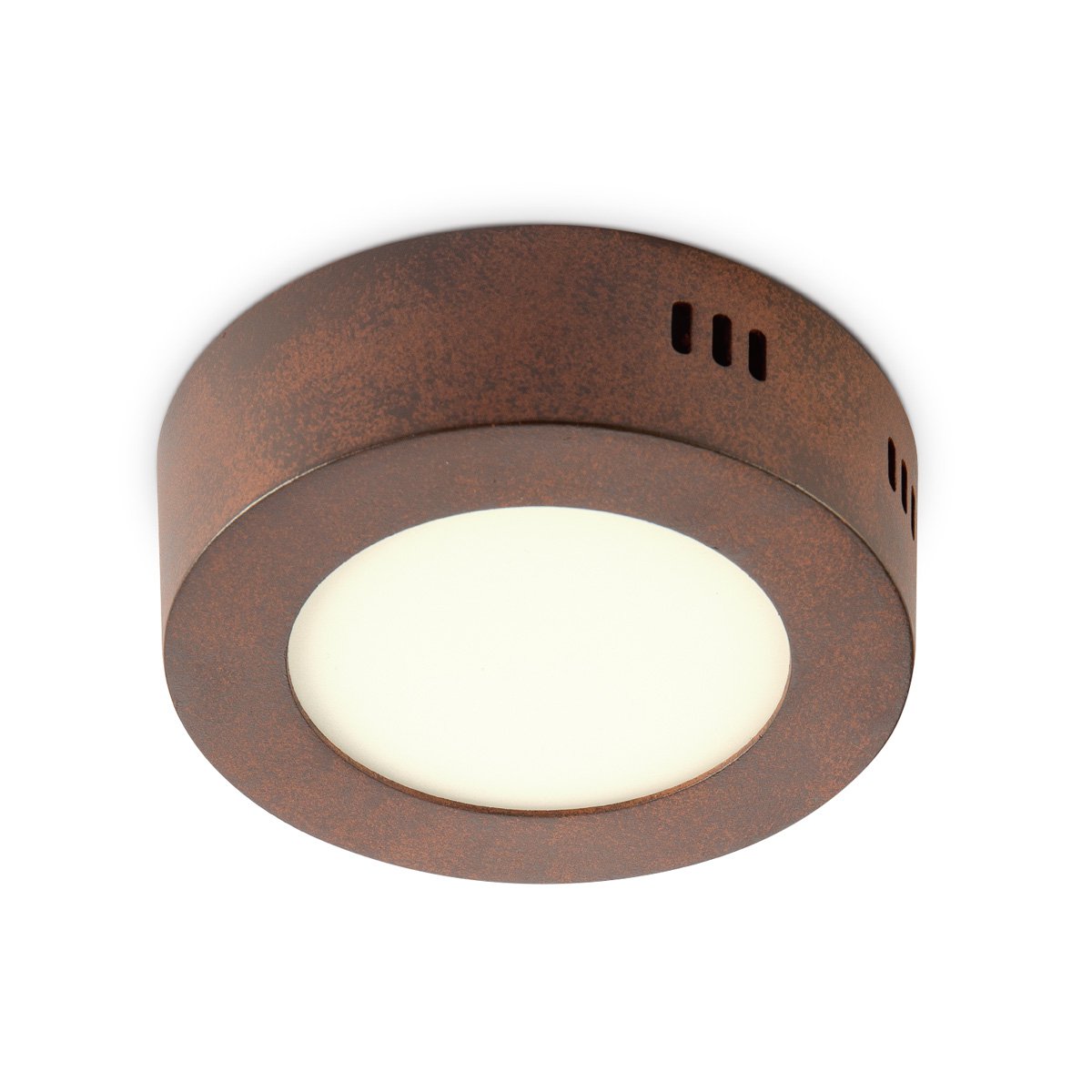 Home Sweet Home LED Ceiling Lamp Ska - Rust - Round 12/12/3.6cm