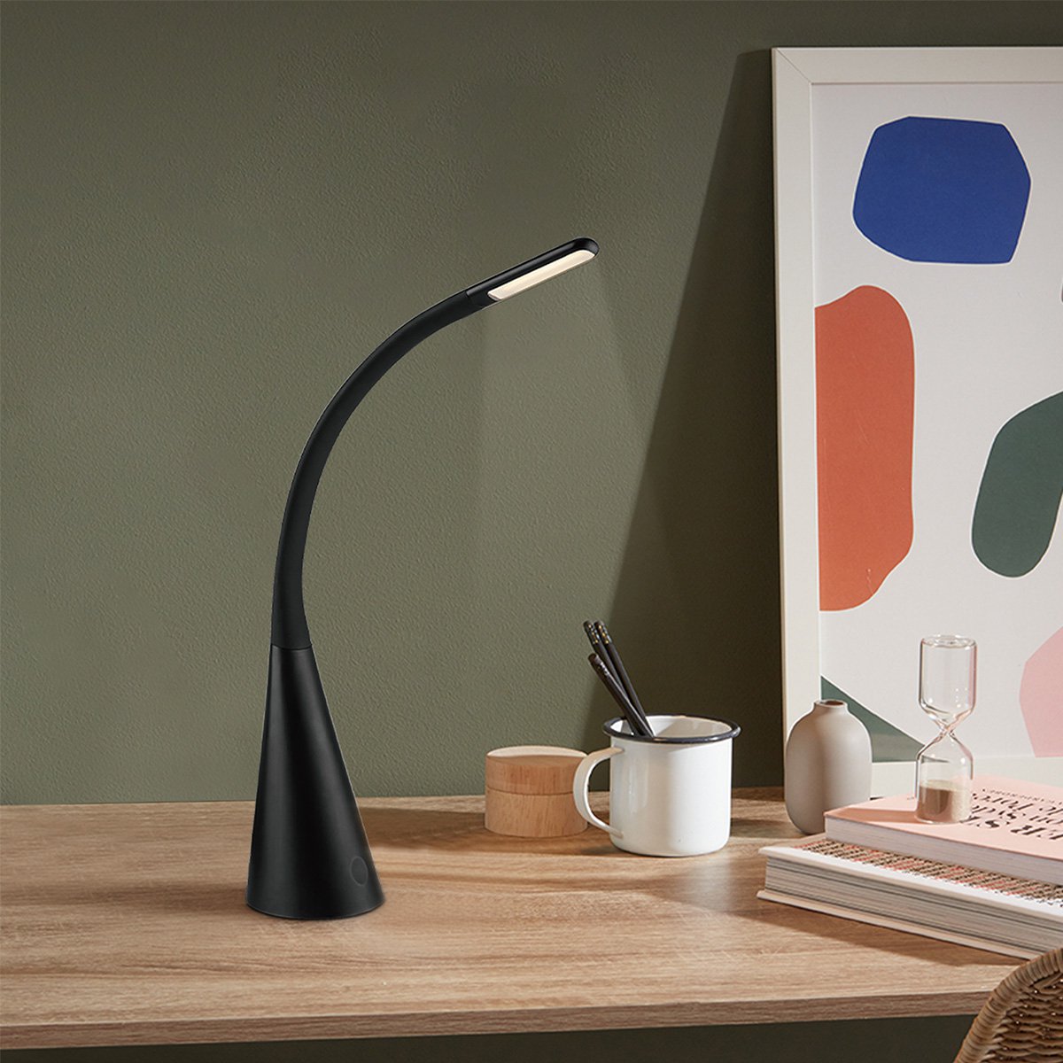 Home Sweet Home - Touch LED Desk Lamp 4W Black - Adjustable