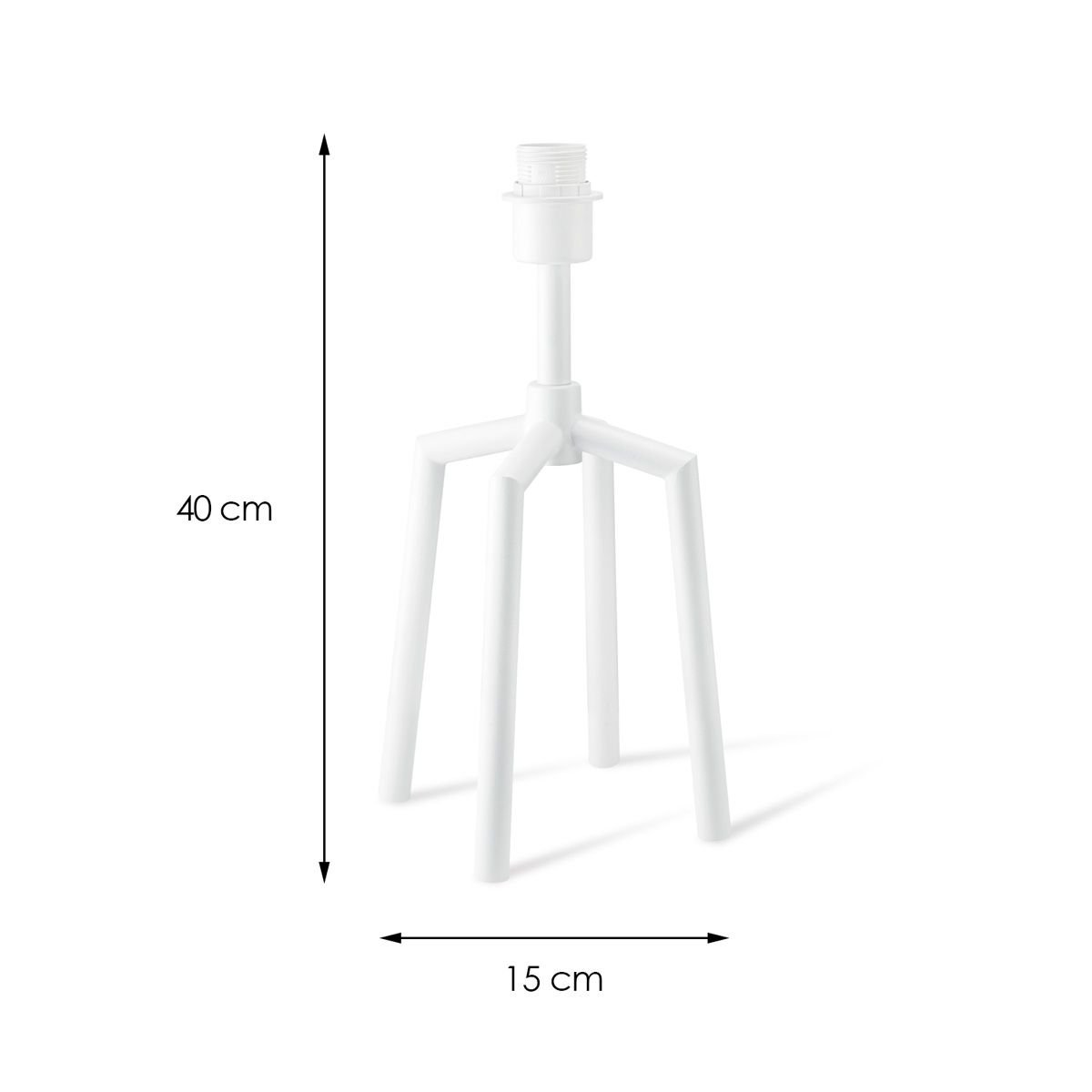 Home Sweet Home table lamp base Spinn 15/15/40cm - White