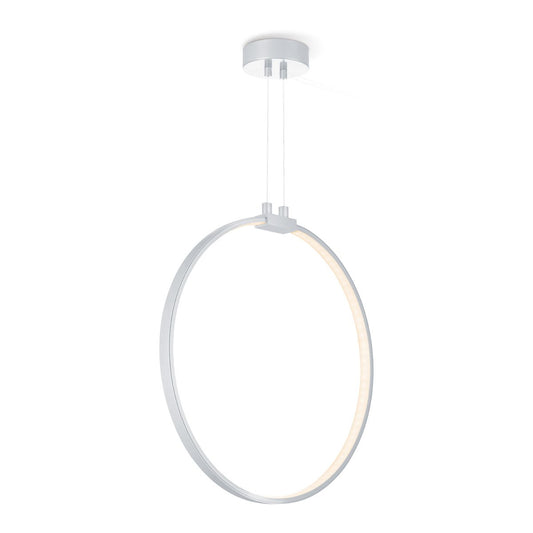 Home Sweet Home Hanging lamp Eclips - Silver - 35x12x140cm