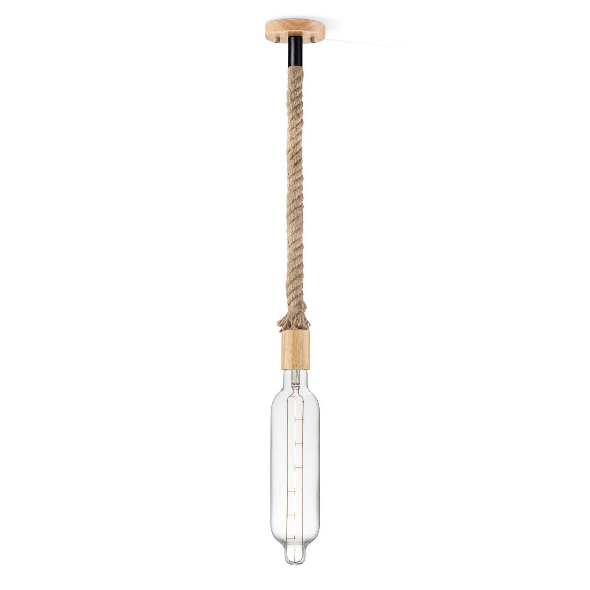 Home Sweet Home hanging lamp Leonardo Tube - G78 - dimmable E27 clear