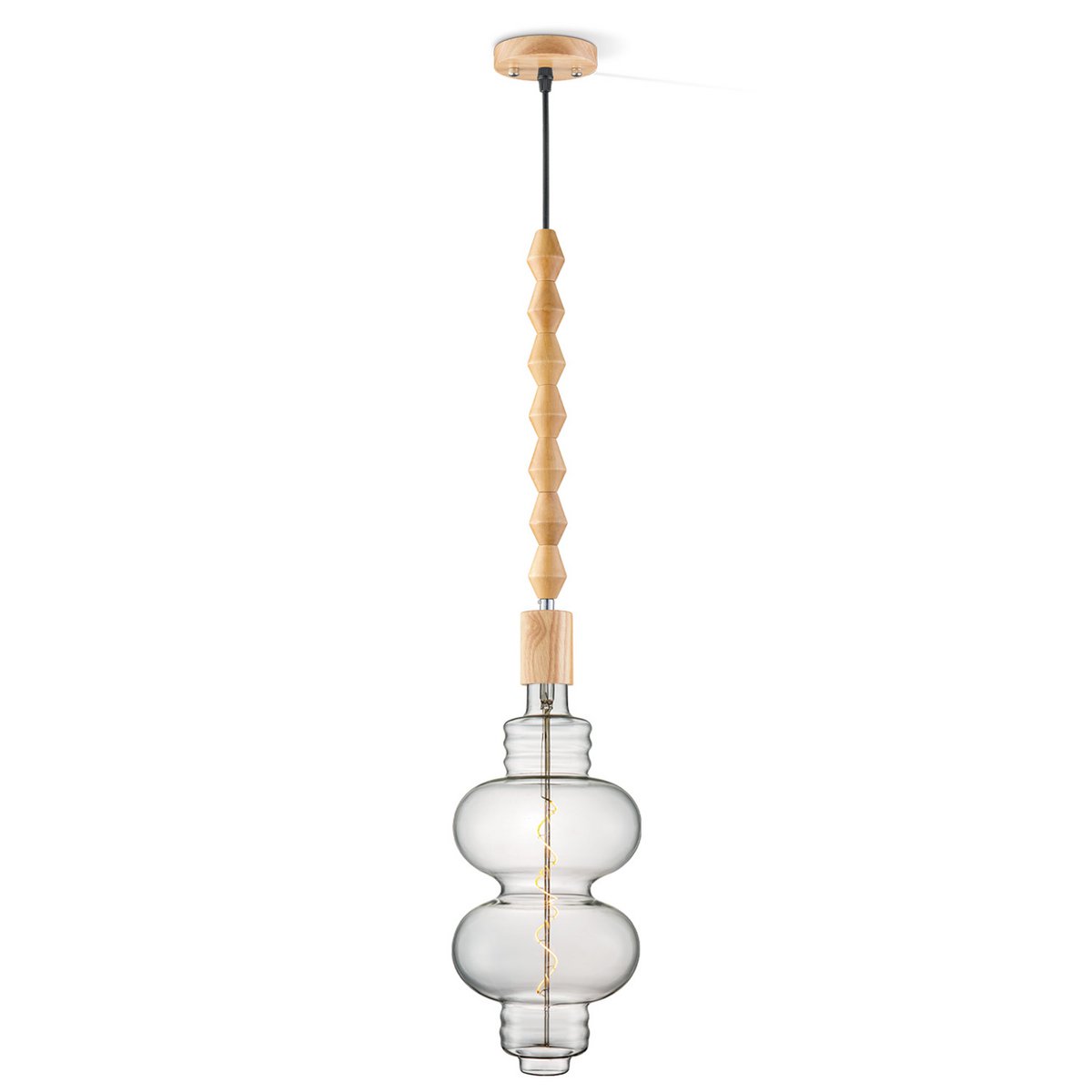 Home Sweet Home hanging lamp Dana Diabolo - dimmable E27 clear