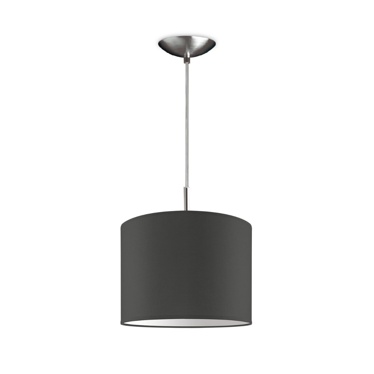 Home Sweet Home hanging lamp Tube Deluxe, E27, anthracite, 25cm