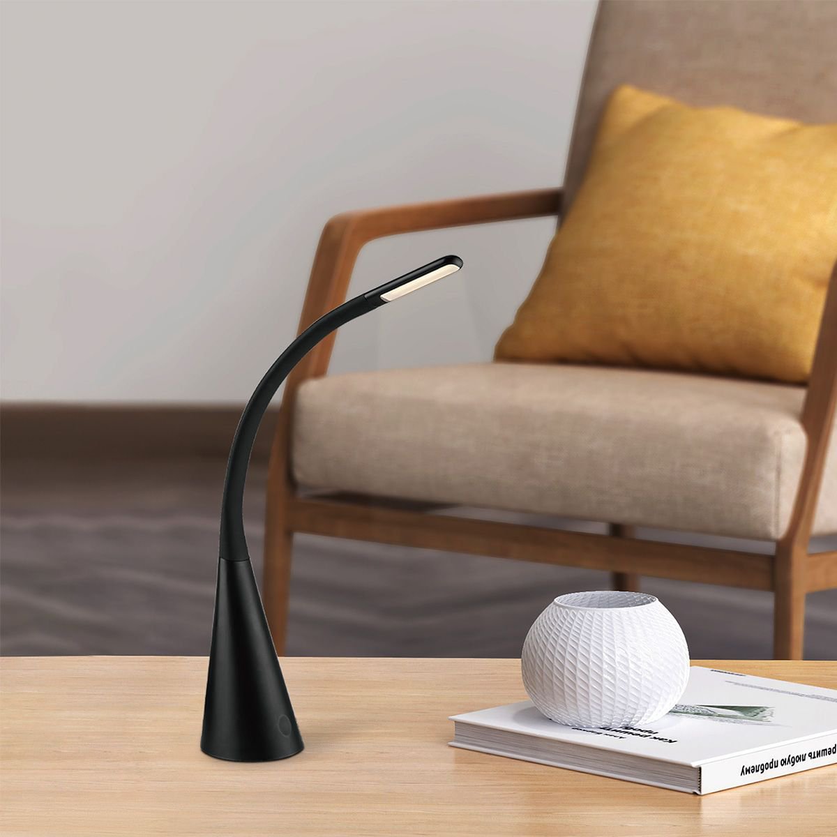 Home Sweet Home - Touch LED Desk Lamp 4W Black - Adjustable