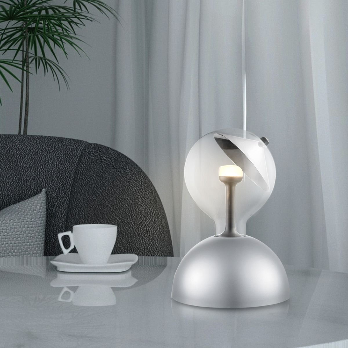 Home Sweet Home Hanging Lamp Move Me Bumb Cone 5.5W 2700K gray-silver-white