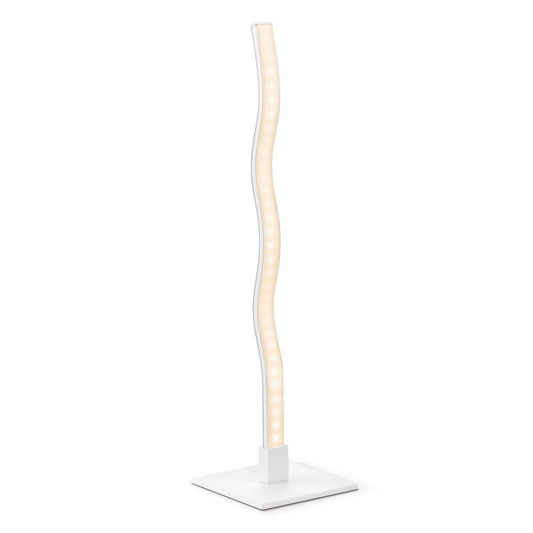 Home Sweet Home table lamp Led Base - White - 10x10x38cm - Aluminum