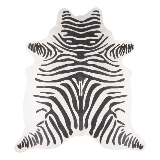 COWHIDE ZEBRA PRINT