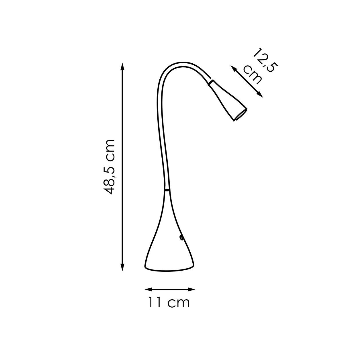 Home Sweet Home - Flex LED Desk Lamp 3W White - Adjustable