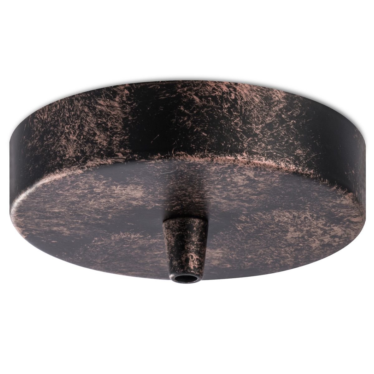 Home Sweet Home Ceiling rose metal rust 1 light