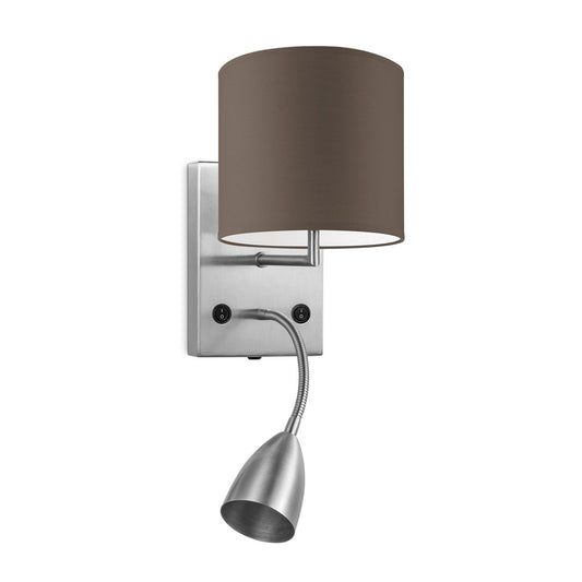 Home Sweet Home Wall Lamp - Read, LED Reading Lamp, E27, taupe 16cm