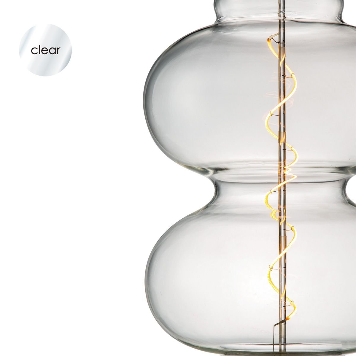 Home Sweet Home dimmable Spiral E27 4W 280lm 3000k Clear