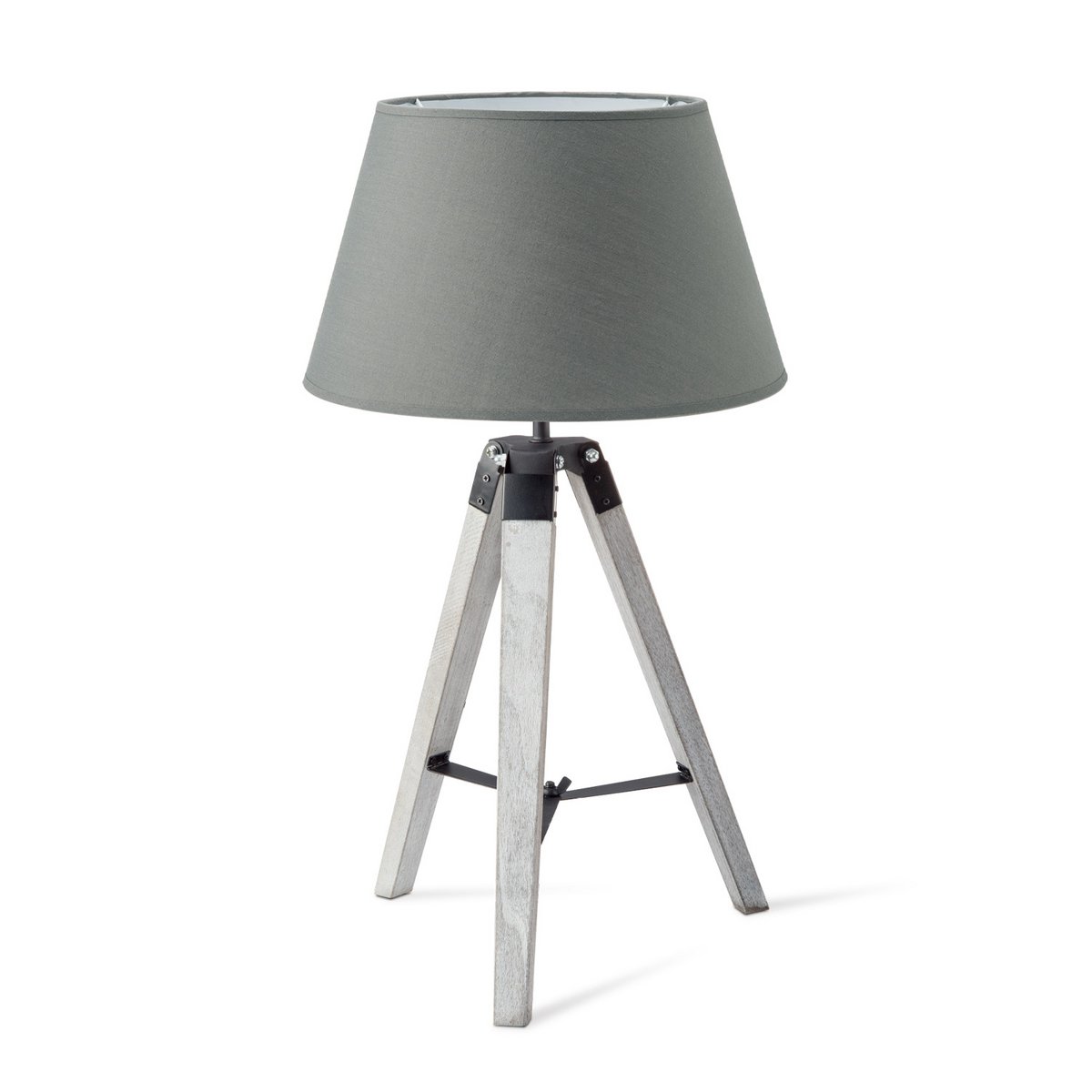 Home Sweet Home Table lamp Largo - White Lamp base and anthracite