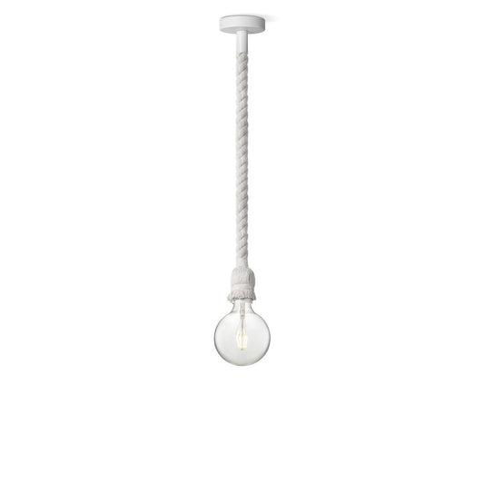 Home Sweet Home hanging lamp white Leonardo - G180 - dimmable E27 clear