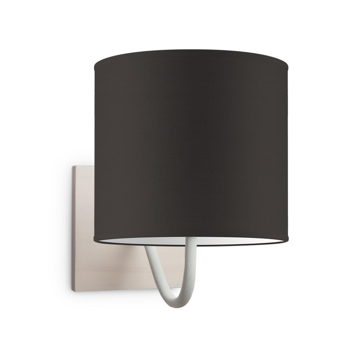 Home Sweet Home Wall Lamp - Beach E27 Lampshade chocolate 20cm