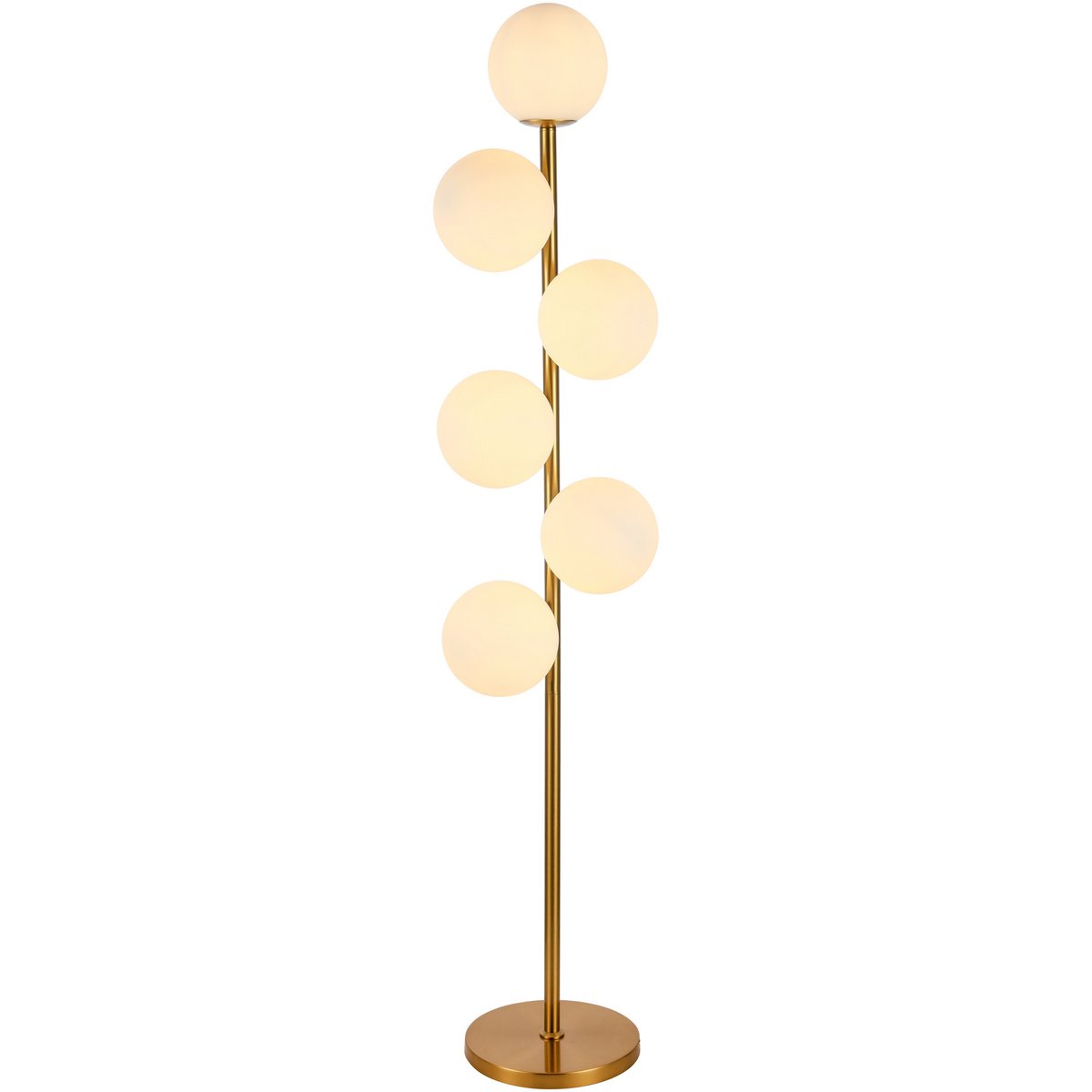 Floor lamp Jenna White Gold