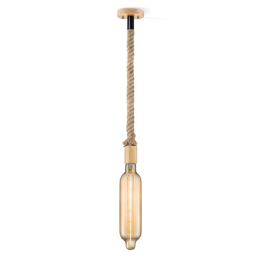 Home Sweet Home hanging lamp Leonardo Tube - G125 - dimmable E27 amber