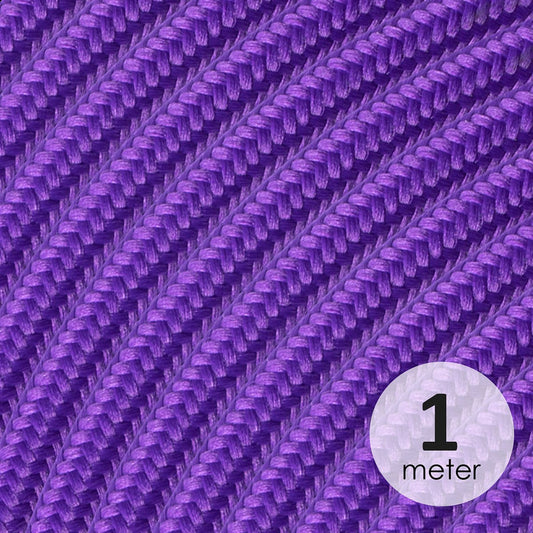 Home Sweet Home Iron cord, purple, order per meter.