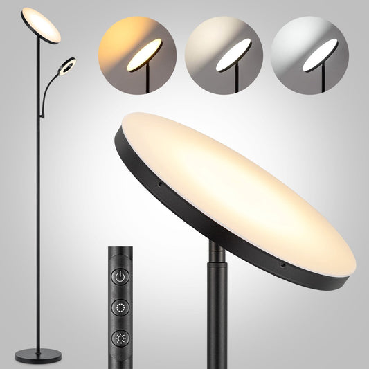 Home Sweet Home LED reading lamp floor - Modern Black