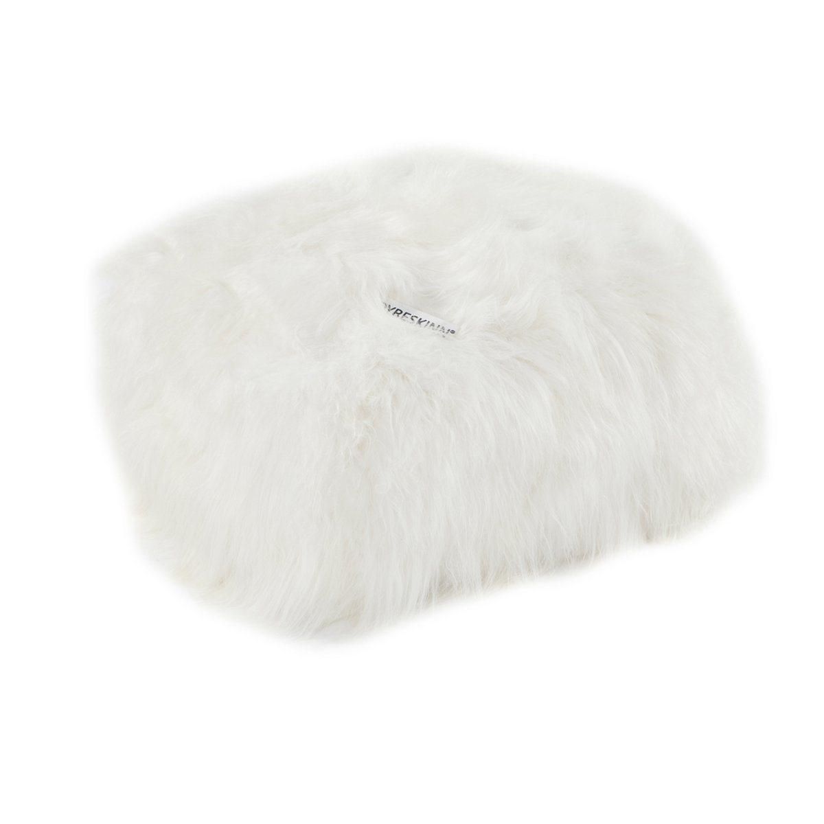 POUFFE ICELANDIC CUBE WHITE