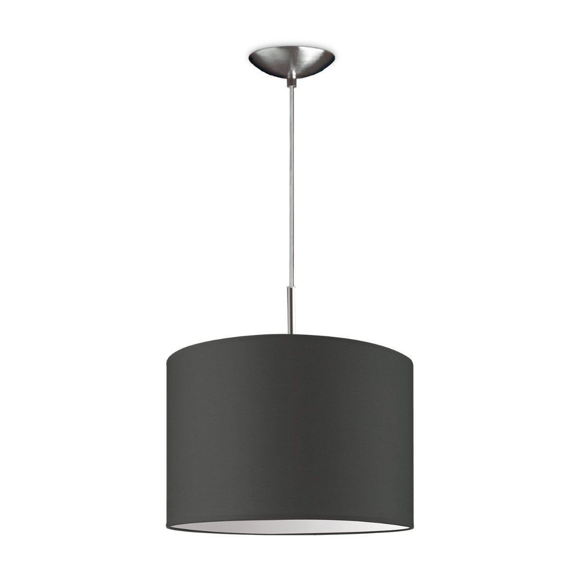 Home Sweet Home hanging lamp Tube Deluxe, E27, anthracite, 30cm