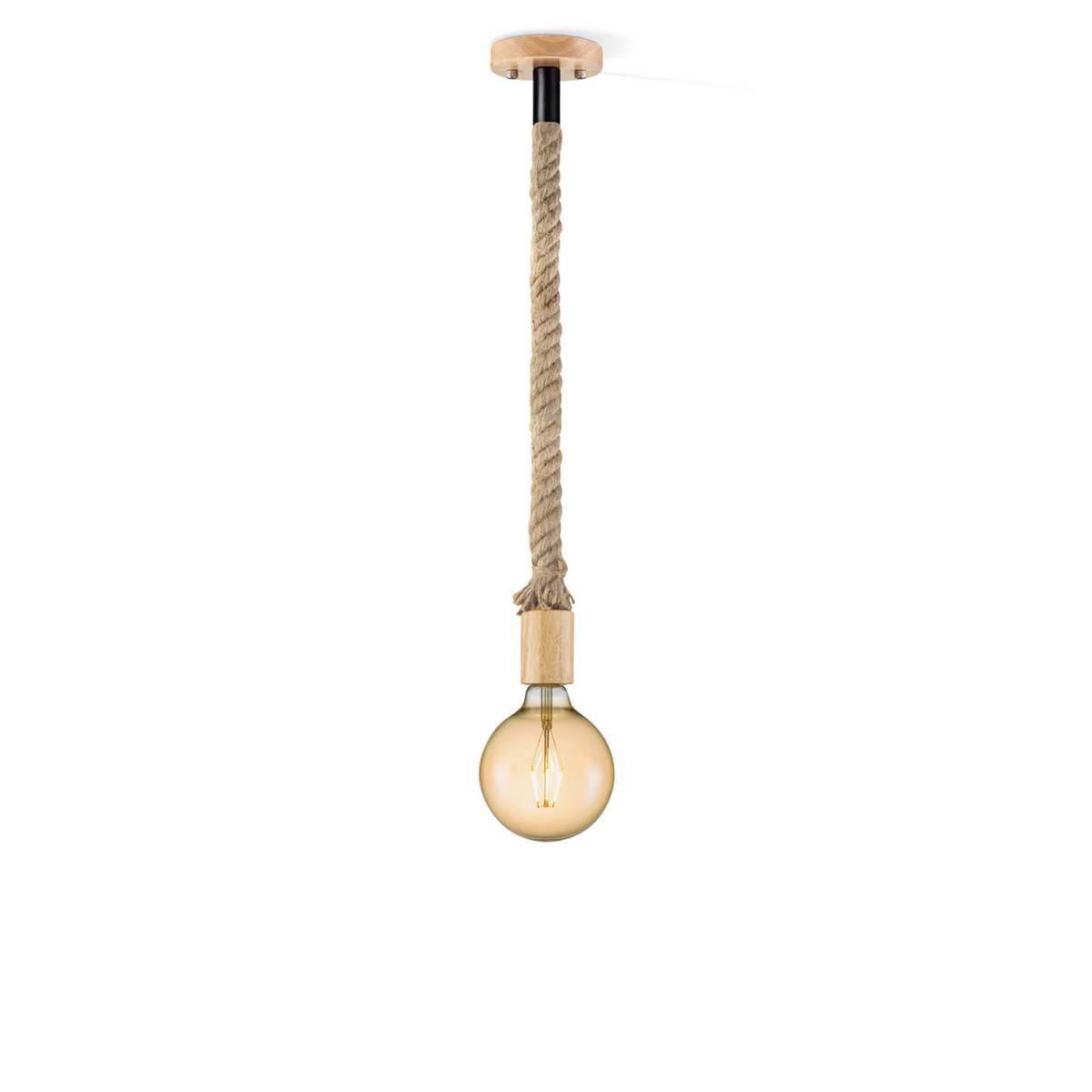 Home Sweet Home hanging lamp Leonardo - G180 - dimmable E27 amber