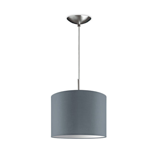 Home Sweet Home hanging lamp Tube Deluxe, E27, gray, 25cm