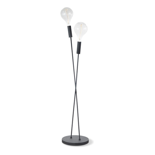 Home Sweet Home Twist 137 2L Floor Lamp sand black - Design Floor Lamp