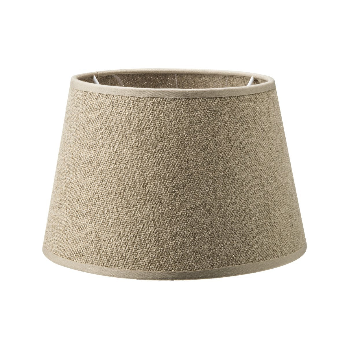 Home Sweet Home Fabric Lampshade Brown - 20 x 15 x 13 cm