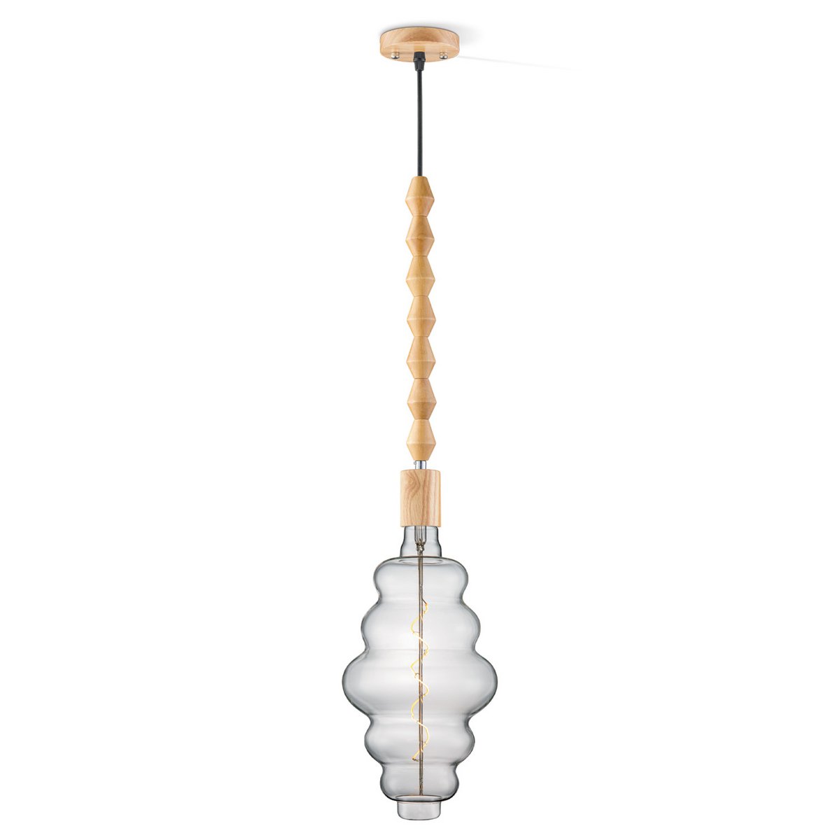 Home Sweet Home hanging lamp Dana Cloud - dimmable E27 clear