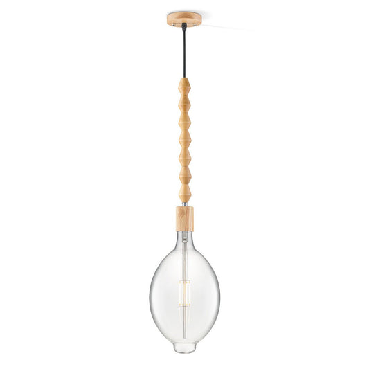 Home Sweet Home hanging lamp Dana Ovaal - LED G180 - dimmable E27 clear