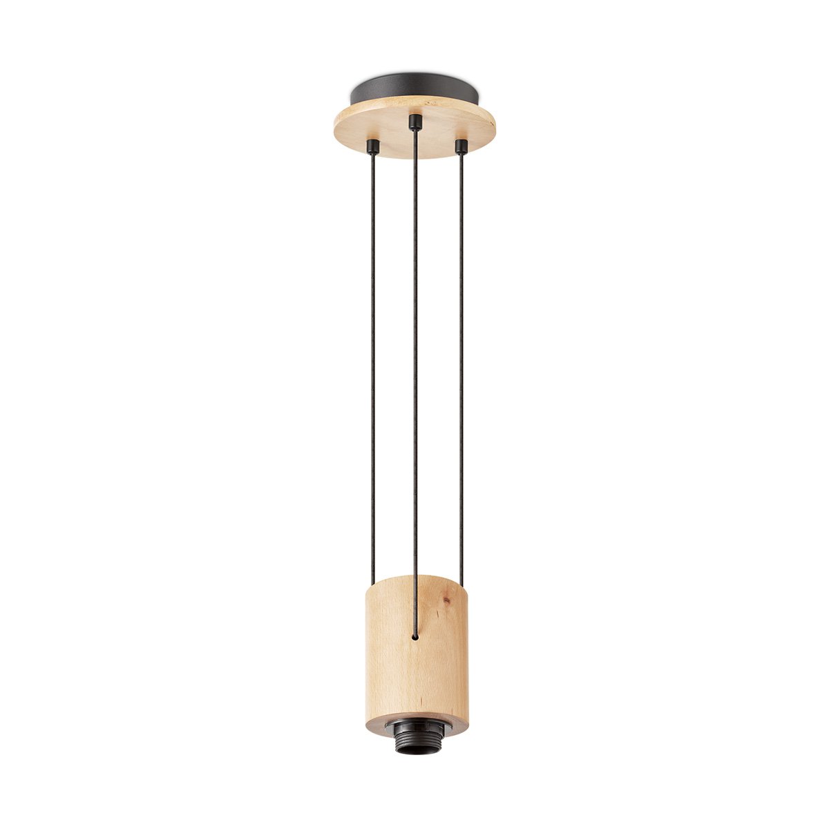 Home Sweet Home lighting pendant Tripe 15/15/135cm - natural