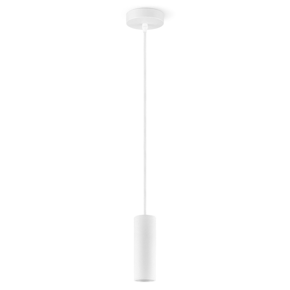 Home Sweet Home Hanging lamp Saga - White - 10x10x120cm