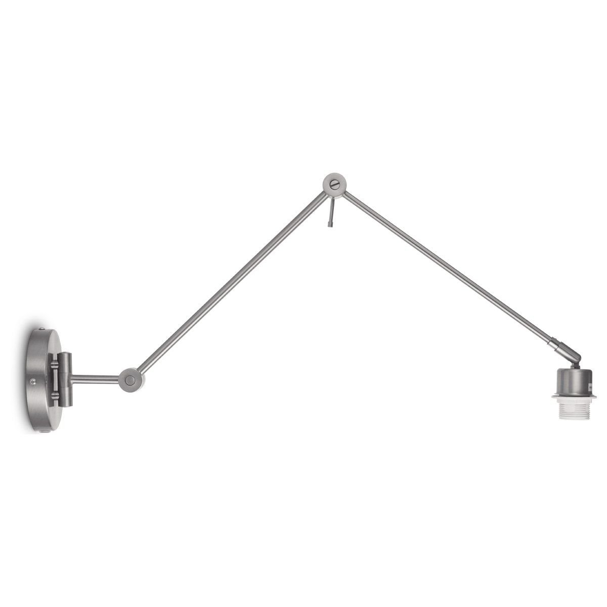 Home Sweet Home wall lamp Shift 70/70/32cm - Brushed steel