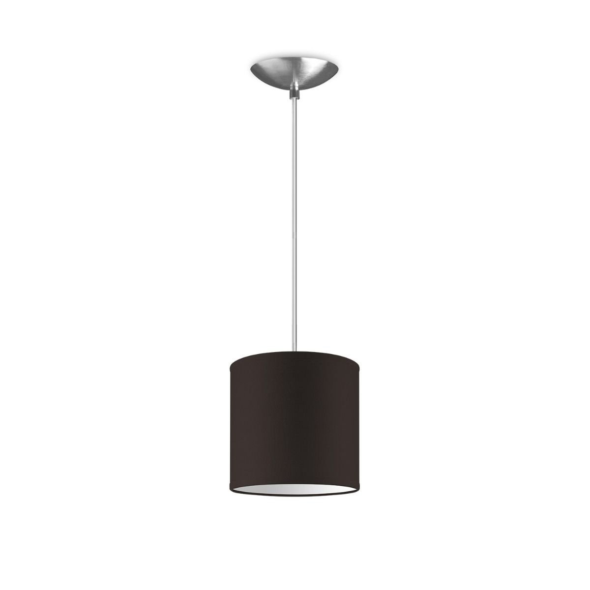 Home Sweet Home hanglamp Bling met lampenkap, E27, chocolade, 16cm