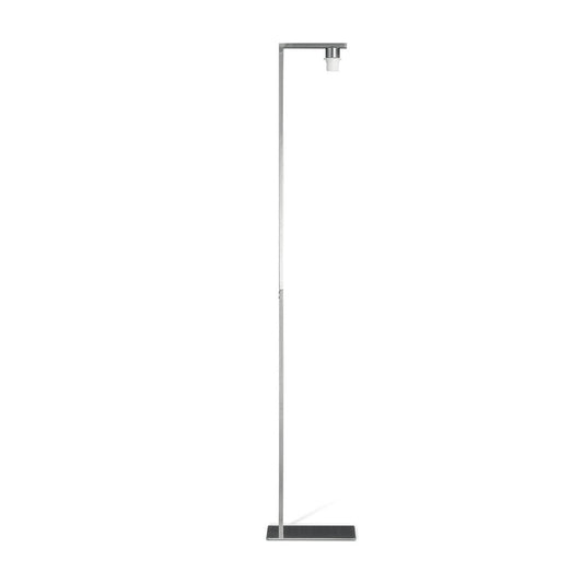 Home Sweet Home floor lamp base Block 28/28/155cm - Brushed steel