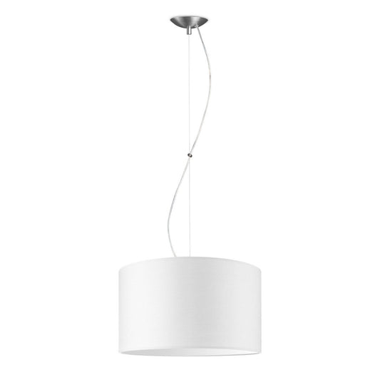 Home Sweet Home hanging lamp Deluxe with lampshade, E27, white, 40cm