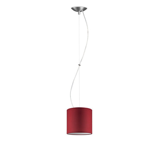 Home Sweet Home hanging lamp Deluxe with lampshade, E27, red, 16cm